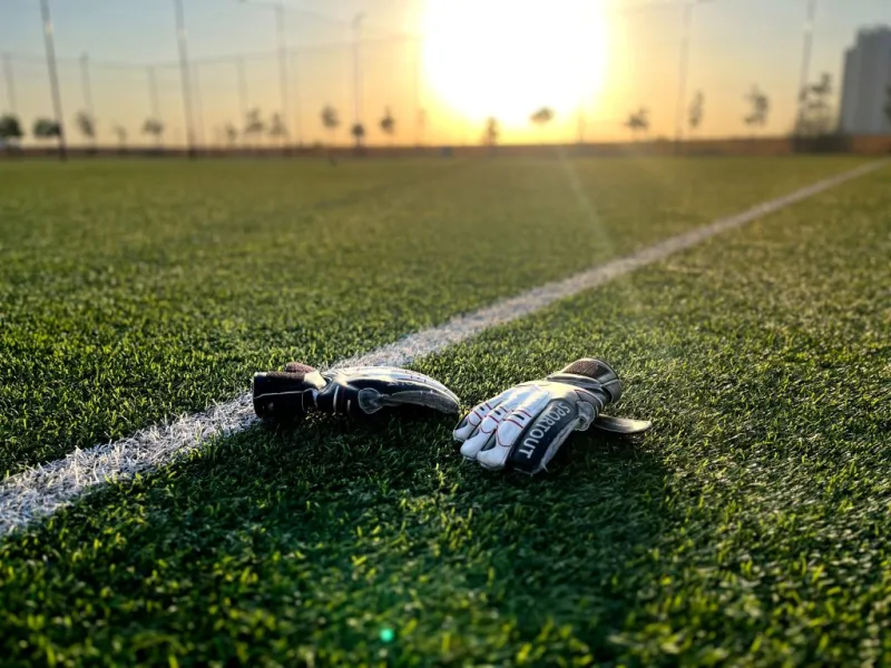 Artificial-turf football pitch at RAD Sports Dubai